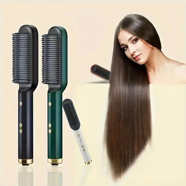 2-in-1 Electric Hair Straightener & Curler